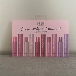 Benefit Pure Lip Treatment Set - Pink and Purple Hues